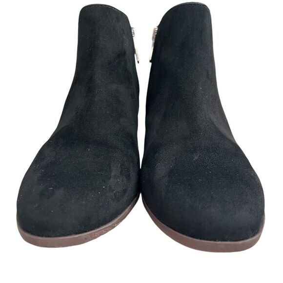 Circus by Sam Edelman Porter Ankle Boots Womens 7.5M Black Faux Suede Booties - Picture 5 of 11